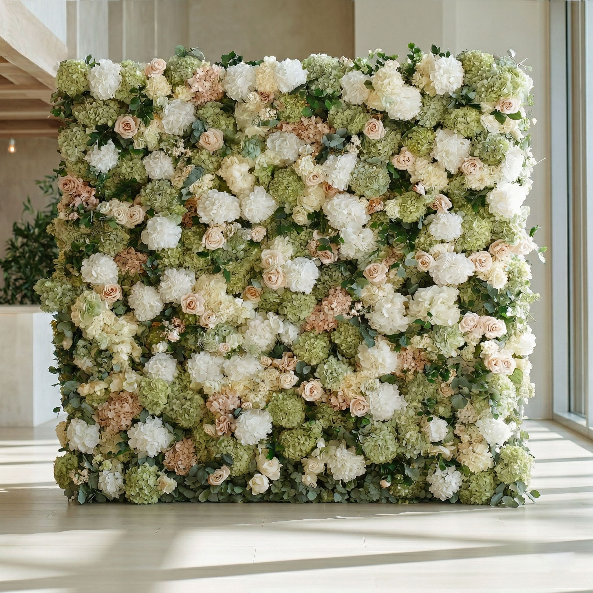 Ivory Bloom flower wall — FLORINSKY Atelier
